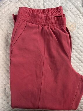 Old Navy Rose Red Jogger Pants